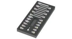 Wera 05150113001 9723 22-delige Zyklop B Bit- En Doppenset In Schuimstof Inleg - 3/8"