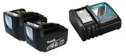 Makita Y-00337 14.4V Li-Ion Accu Starterset (2x 3.0Ah) + Lader