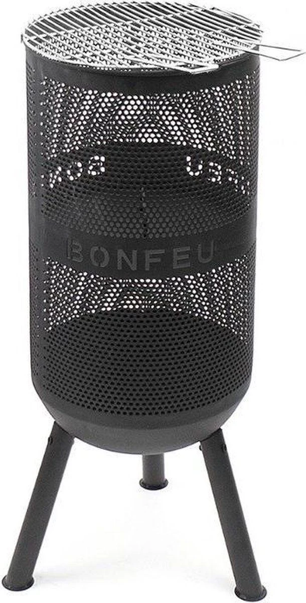 Bonfeu BonVes 3402 Vuurkorf - Zwart 2 Bonfeu BonVes 3402 Vuurkorf - Zwart - Afbeelding 2