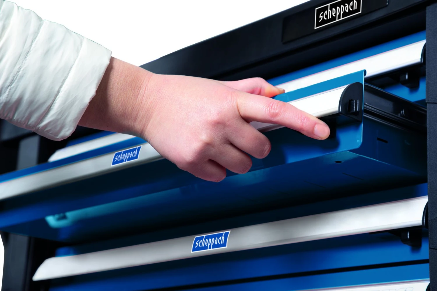 Scheppach TW1000 263-delige Gereedschapswagen - Staal - 450kg - 5909304900 4 Scheppach TW1000 263-delige Gereedschapswagen - Staal - 450kg - 5909304900 - Afbeelding 4