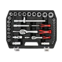 Airpress 75248 54-Delige Doppenset - 1/2'' 1/4'' -Hulpmiddelen Voor Thuis 0aa4836919ad2f34638331906ff17cdf