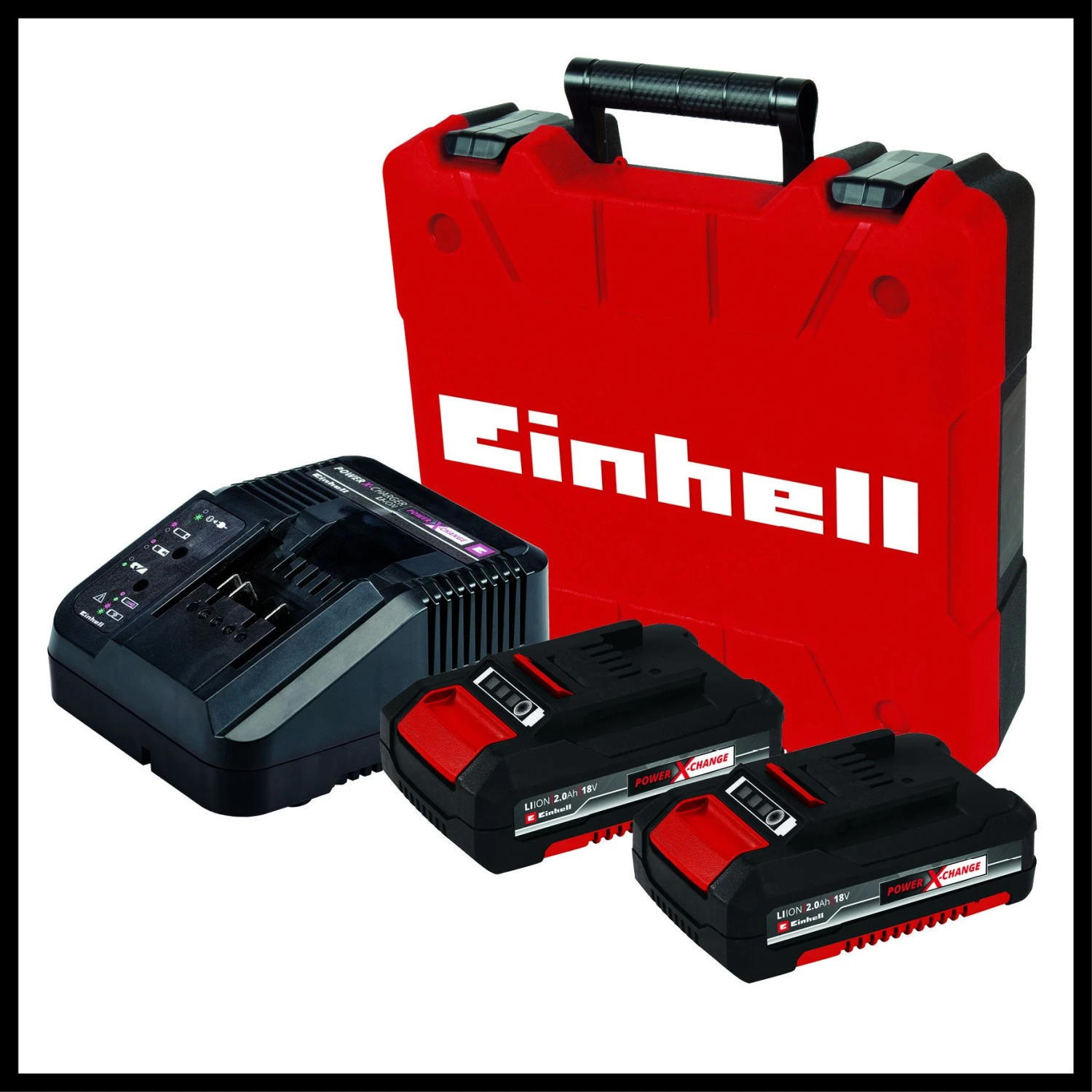 Einhell TP-CD 18/60 Li-i BL Kit 2.0 Ah + 39-delige Boor-/bitset - Accu Klopboor-/Schroefmachine - 2 Accu's - Power X-Change 7 Einhell TP-CD 18/60 Li-i BL Kit 2.0 Ah + 39-delige Boor-/bitset - Accu Klopboor-/Schroefmachine - 2 Accu's - Power X-Change - Afbeelding 7