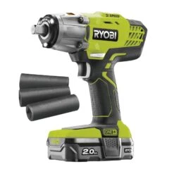 Ryobi R18IW3-120S ONE+ 18V Li-ion Accu Slagmoersleutel Set (1x 2.0ah Accu) In Tas - 400mm - 1/2'' -Hulpmiddelen Voor Thuis 0cecaff3c14ea5a5158a2096b2eaa781