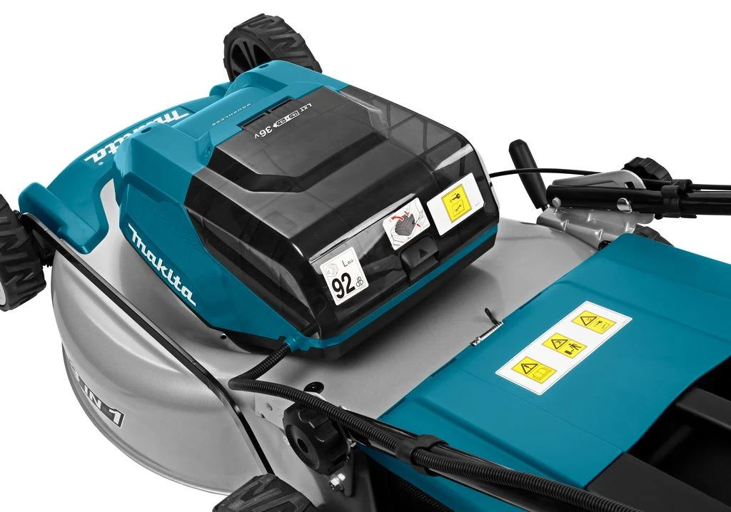 Makita DLM460Z 36V (2x 18V) Li-Ion Accu Grasmaaier Body - 46cm 6 Makita DLM460Z 36V (2x 18V) Li-Ion Accu Grasmaaier Body - 46cm - Afbeelding 6