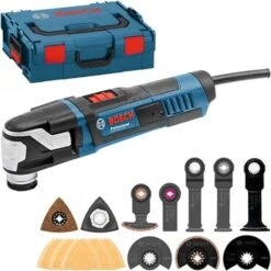 Bosch GOP 55-36 Multitool + 35 Delige Accessoireset In L-Boxx - 550W - 0601231101
