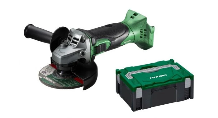 HiKOKI G18DSL2W3Z Accu Haakse Slijpmachine - 18 V / 125 Mm - Exclusief Lader En Accu's - In HSC II Koffer 1 HiKOKI G18DSL2W3Z Accu Haakse Slijpmachine - 18 V / 125 Mm - Exclusief Lader En Accu's - In HSC II Koffer