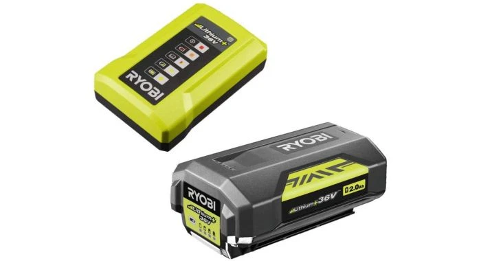 Ryobi RY36BC17A-120 36V Li-Ion Accu Starterset - 2.0Ah 1 Ryobi RY36BC17A-120 36V Li-Ion Accu Starterset - 2.0Ah