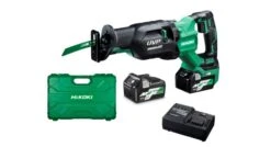 HiKOKI CR36DAWGZ 36V Multivolt Li-Ion Accu Reciprozaag Set (2x 2,5Ah) In Koffer - 300mm - Koolborstelloos