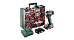 Metabo SB 18 L Mobile Workshop 18V Li-Ion Accu Klop-/boormachine Set (2x 2,0Ah Accu) In Koffer - 50Nm Incl. 73 Delige Accessoires Set - 602317870