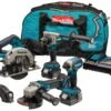 Makita DLX4156TX1 LXT 18V Li-Ion Accu Combiset (2x 5,0 Ah Accu) In Tas