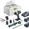 Festool TPC 18/4 5,0/4,0 I-Set/XL 18V Li-Ion Accu Klopboormachine Set (1x 4,0Ah & 1x 5,0Ah) In Systainer - 75Nm - 577622