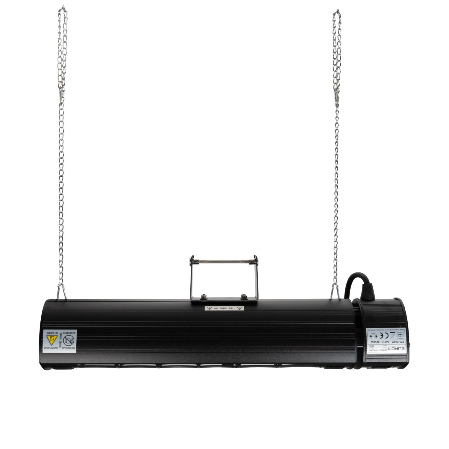 Eurom Golden 2000 ULTRA RCD Terras-/Parasolverwarmer Incl. Afstandbediening - 2000W - 560 X 130 X 120mm - Zwart - 334531 5 Eurom Golden 2000 ULTRA RCD Terras-/Parasolverwarmer Incl. Afstandbediening - 2000W - 560 X 130 X 120mm - Zwart - 334531 - Afbeelding 5