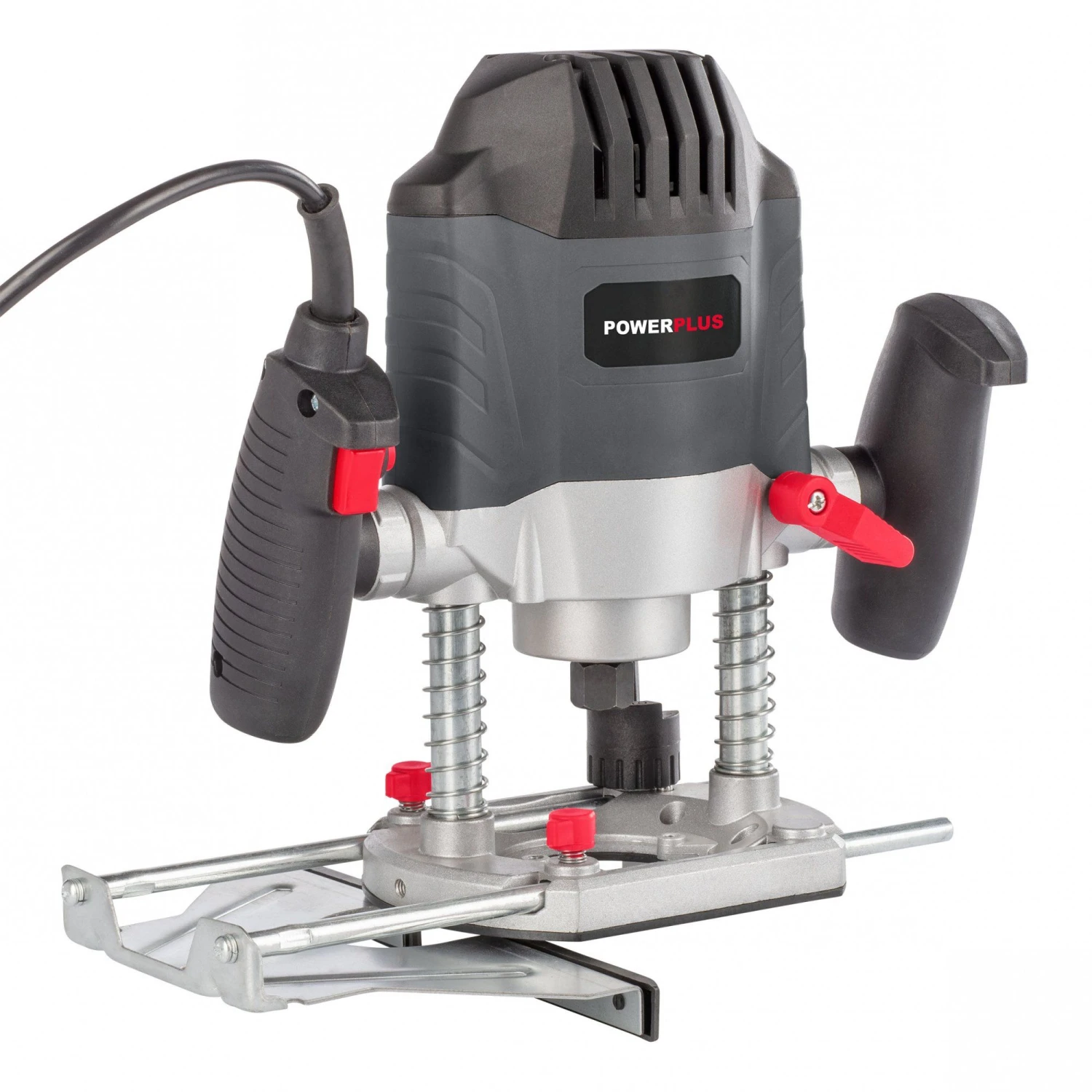 Powerplus POWE80020 Bovenfrees Incl. 3 Router Bits - 1200W 4 Powerplus POWE80020 Bovenfrees Incl. 3 Router Bits - 1200W - Afbeelding 4