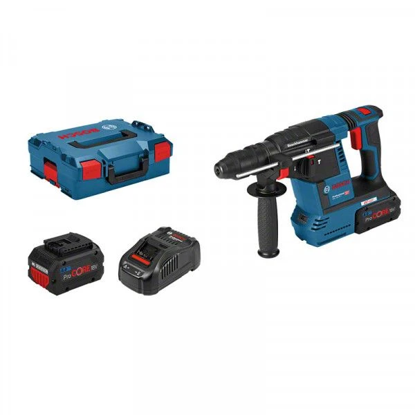 Bosch GBH 18V-26 F 18V Li-Ion Accu SDS-plus Combihamer Set (2x 5.5 ProCORE Accu) In L-Boxx - 2,6J - Koolborstelloos - 061191000F 1 Bosch GBH 18V-26 F 18V Li-Ion Accu SDS-plus Combihamer Set (2x 5.5 ProCORE Accu) In L-Boxx - 2,6J - Koolborstelloos - 061191000F