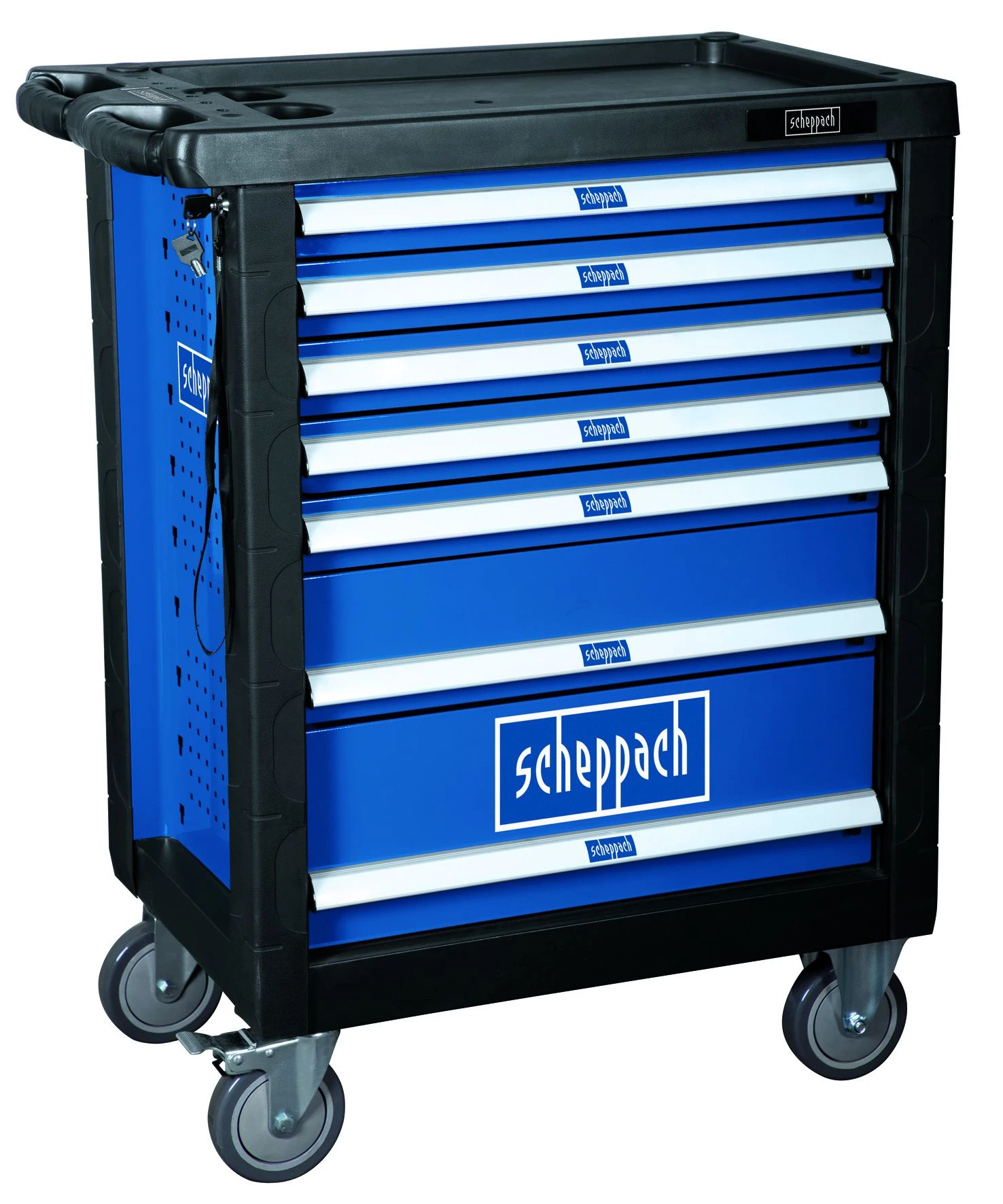 Scheppach TW1000 263-delige Gereedschapswagen - Staal - 450kg - 5909304900 1 Scheppach TW1000 263-delige Gereedschapswagen - Staal - 450kg - 5909304900