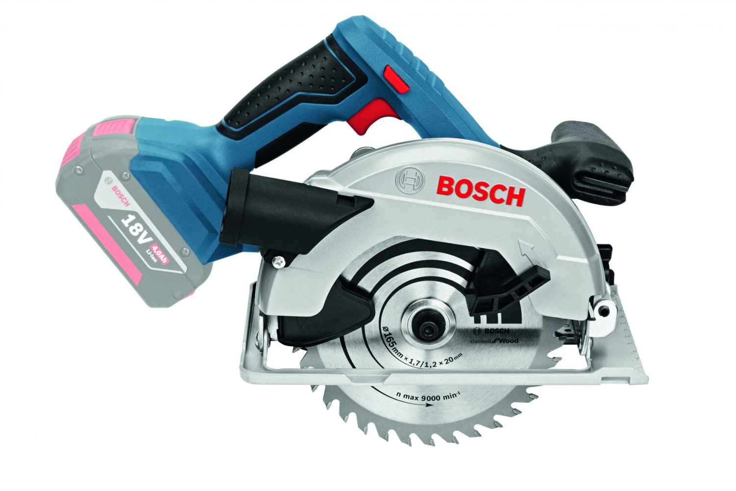 Bosch GKS 18V-57 G 18V Li-ion Accu Cirkelzaagmachine Set (2x 5.0Ah) In L-Boxx 1 Bosch GKS 18V-57 G 18V Li-ion Accu Cirkelzaagmachine Set (2x 5.0Ah) In L-Boxx