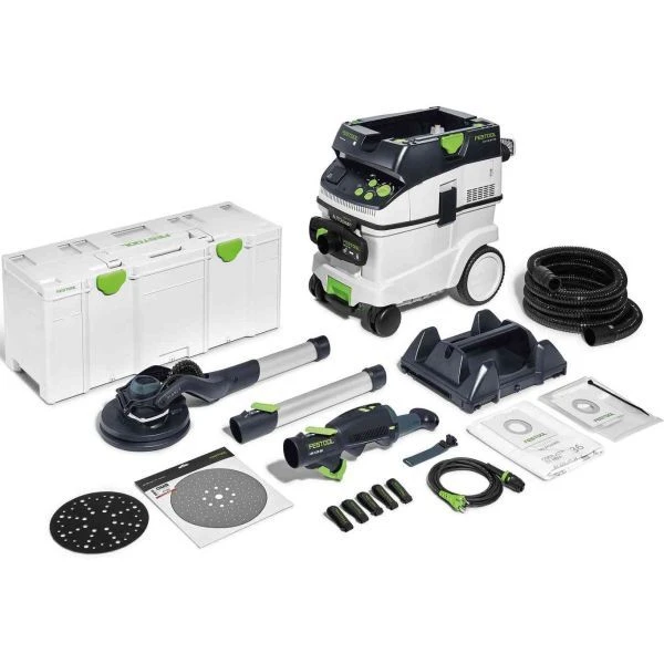 Festool PLANEX LHS 2 225/CTM 36-Set Wandschuurmachine Set Incl. Bouwstofzuiger Incl. Systainer - 400W - 220mm - 576698 1 Festool PLANEX LHS 2 225/CTM 36-Set Wandschuurmachine Set Incl. Bouwstofzuiger Incl. Systainer - 400W - 220mm - 576698
