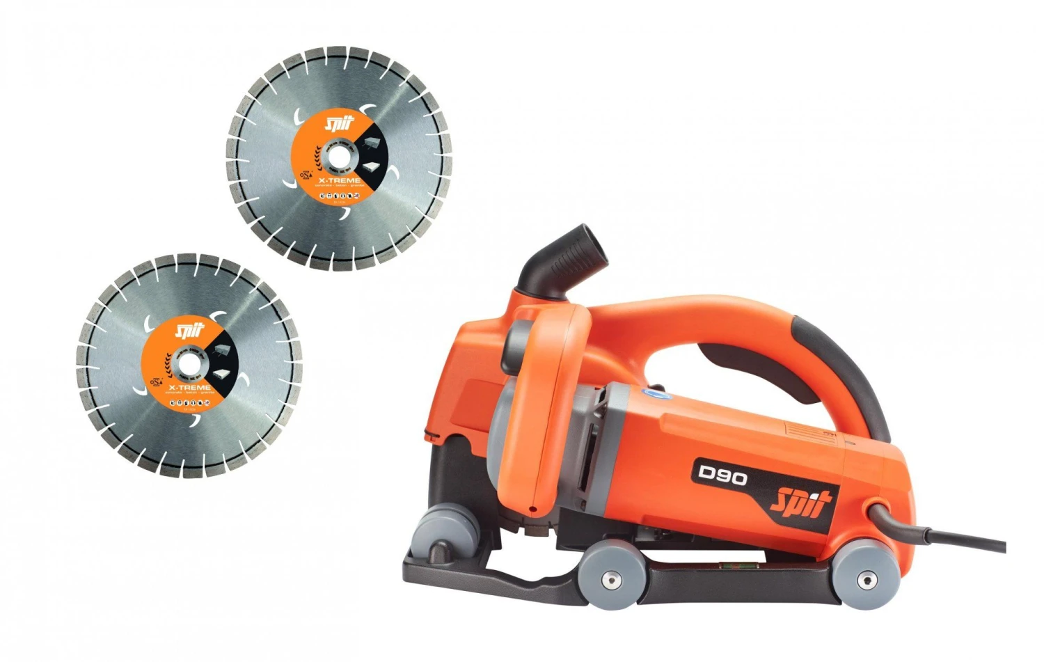 Spit D90 Sleuvenzaagmachine Set In Koffer - 2500W -150 Mm - Incl. 2 Diamantschijven - 811245 1 Spit D90 Sleuvenzaagmachine Set In Koffer - 2500W -150 Mm - Incl. 2 Diamantschijven - 811245