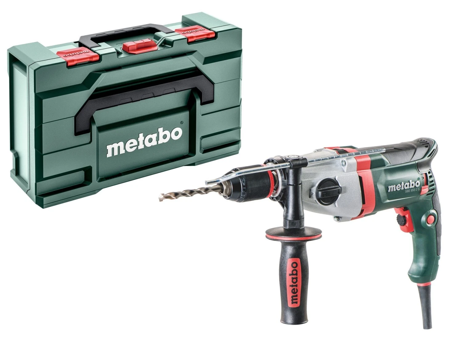 Metabo SBE 850-2 S Klopboormachine In MetaBOX - 850W - 600787500 1 Metabo SBE 850-2 S Klopboormachine In MetaBOX - 850W - 600787500
