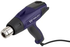 Weldy HG 530-S Heteluchtpistool Incl. 3 Mondstukken - 2000W -Hulpmiddelen Voor Thuis 5d028281430bca5487f491c382365da7