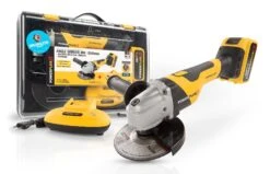 Powerplus POWXB20050 20V Li-Ion Accu Haakse Slijper Set (1x 4.0Ah Accu) In Koffer - Koolborstelloos