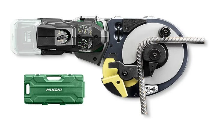 HiKOKI VB3616DAWGZ 36V Li-ion Accu Betonijzer Buig- En Knipmachine (2x 2,5/5.0Ah Accu) Set In PVC Koffer 5 HiKOKI VB3616DAWGZ 36V Li-ion Accu Betonijzer Buig- En Knipmachine (2x 2,5/5.0Ah Accu) Set In PVC Koffer - Afbeelding 5