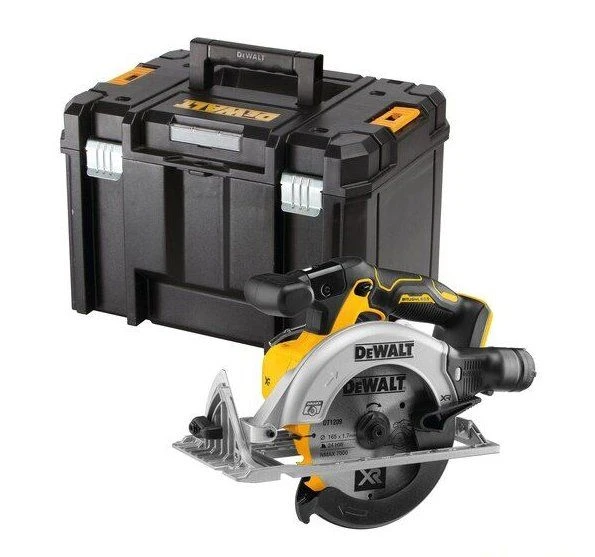 DeWALT DCS565P2-QW 18V Li-ion Accu Cirkelzaag Set (2x 5.0Ah) In TSTAK Koffer - 185 Mm 2 DeWALT DCS565P2-QW 18V Li-ion Accu Cirkelzaag Set (2x 5.0Ah) In TSTAK Koffer - 185 Mm - Afbeelding 2