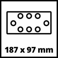 Einhell TC-OS 18/187 Li Solo 18V Li-Ion Accu Vlakschuurmachine Body - 187 X 90 Mm -Hulpmiddelen Voor Thuis 6c4e81e521c240e93f0e35fb33bad83e