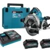 Makita HS003GM201 40V Li-Ion Accu Cirkelzaag Set (2x 4,0Ah) In Mbox - 190mm - Koolborstelloos