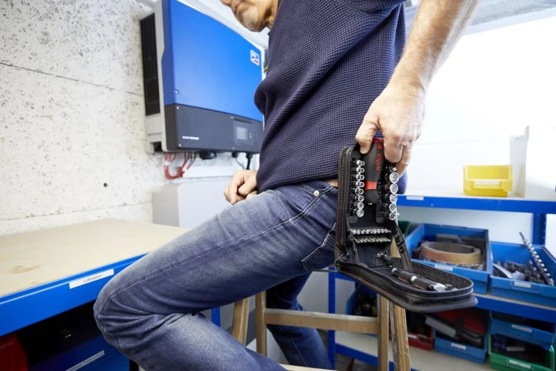 Wiha 44684 Dopsleutel- En Bitset 1/4" 40-delig - Incl. Multifunctionele Tas Met Riemklem 6 Wiha 44684 Dopsleutel- En Bitset 1/4" 40-delig - Incl. Multifunctionele Tas Met Riemklem - Afbeelding 6