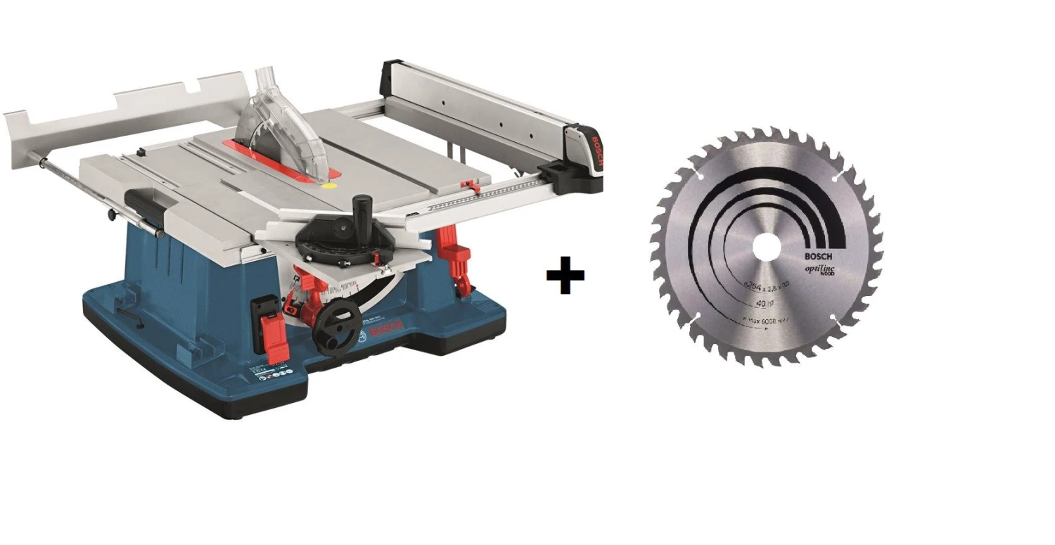 Bosch GTS 10 XC Zaagtafel - 2100W - 254 X 30mm Met Extra Zaagblad 1 Bosch GTS 10 XC Zaagtafel - 2100W - 254 X 30mm Met Extra Zaagblad