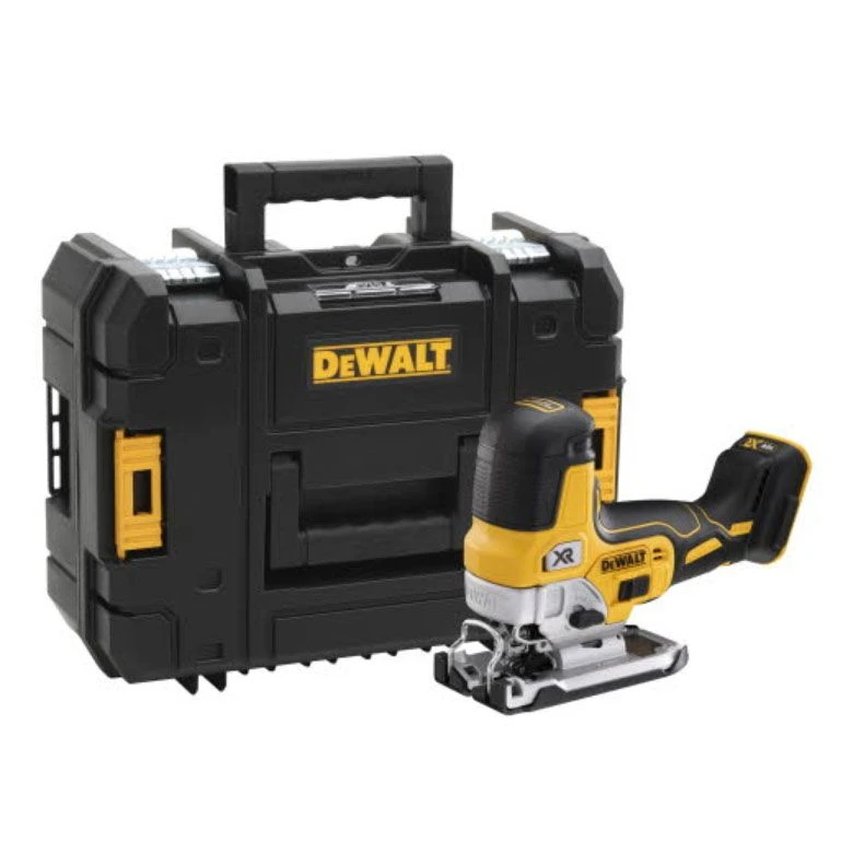 DeWALT DCS335P2 18V XR Li-Ion Accu Decoupeerzaag Set (2x 5.0Ah Accu) In TSTAK Met 10-delige Decoupeerzaagbladenset 2 DeWALT DCS335P2 18V XR Li-Ion Accu Decoupeerzaag Set (2x 5.0Ah Accu) In TSTAK Met 10-delige Decoupeerzaagbladenset - Afbeelding 2