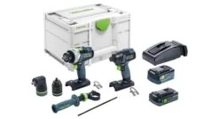 Festool TID 18 5,0/4,0-Set TPC 18/4 18V Li-Ion Accu Combiset (1x 4,0Ah & 1x 5,0Ah) In Systainer - Bluetooth - 577654