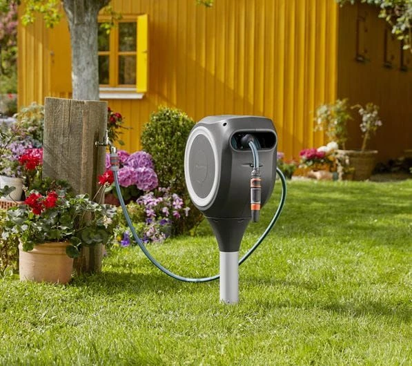 Gardena Tuin Slangenbox 15 RollUp S Tuinslanghaspel - 15m - Wit - 18606-20 5 Gardena Tuin Slangenbox 15 RollUp S Tuinslanghaspel - 15m - Wit - 18606-20 - Afbeelding 5