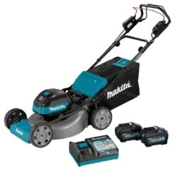 Makita LM002GT201 XGT 40 V Max Li-Ion Accu Grasmaaier Set (2x 5,0Ah) - 53cm