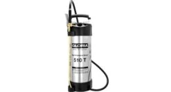 Gloria 510 T Profiline Hogedrukspuit - Staal/RVS - Oliebestendig - 10L - 5120000