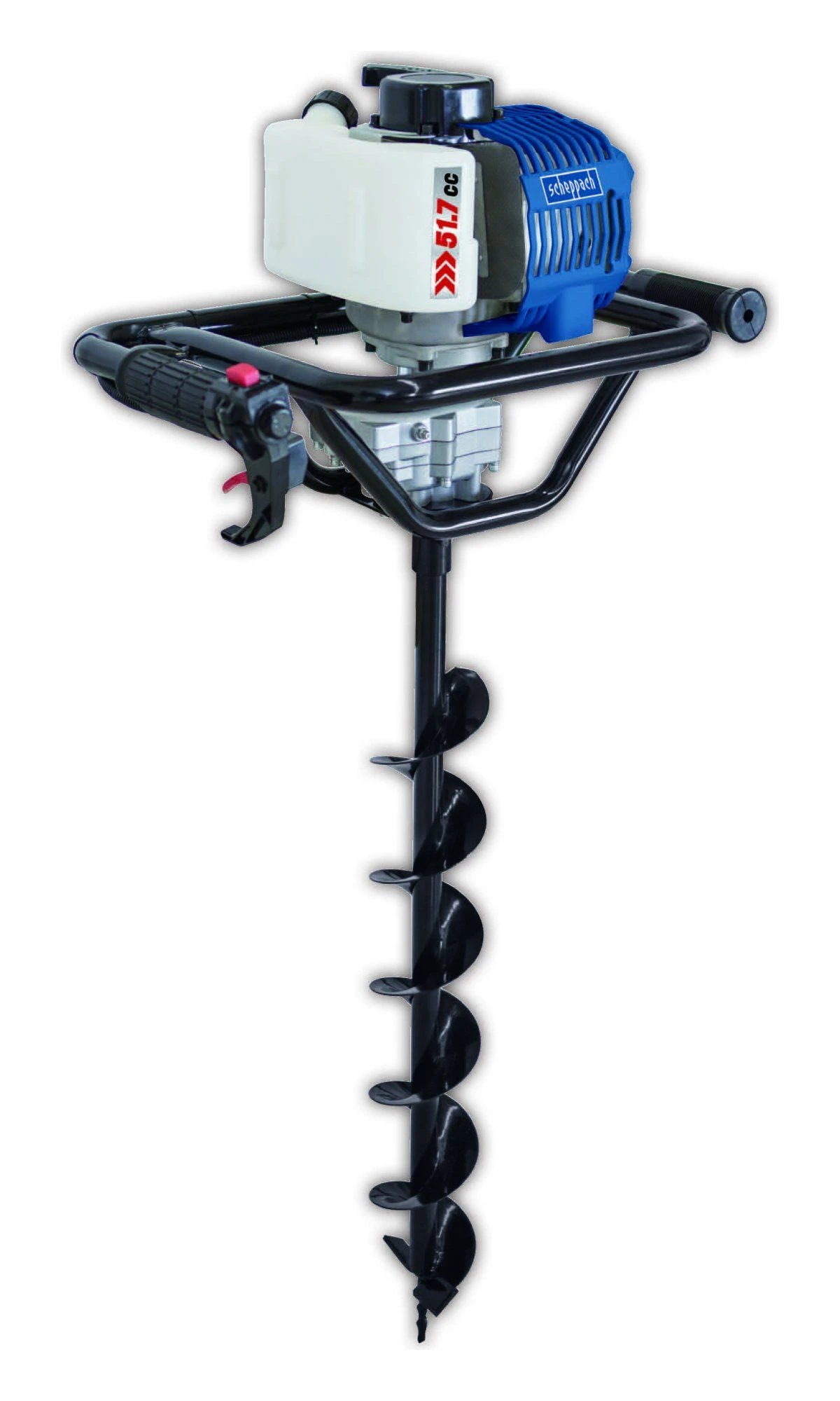 Scheppach EB1700 Aardboormachine - 1,77pk - 1,31kW - 51,7cc - 5904702904 1 Scheppach EB1700 Aardboormachine - 1,77pk - 1,31kW - 51,7cc - 5904702904