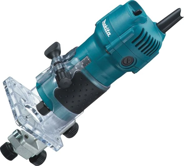 Makita 3709 Kantenfrees - 530W - 6mm 2 Makita 3709 Kantenfrees - 530W - 6mm - Afbeelding 2