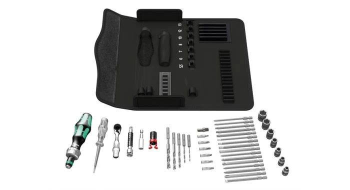 Wera 05135939001 41-Delige Kraftform Kompakt H1 Hout Gereedschapset In Etui 1 Wera 05135939001 41-Delige Kraftform Kompakt H1 Hout Gereedschapset In Etui