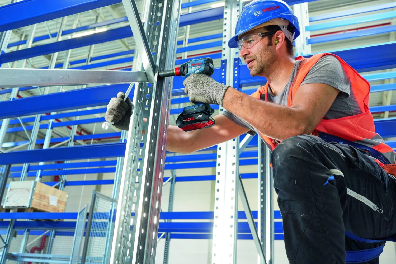 Bosch GDX 18V-210 C 18V Li-ion Accu Slagschroevendraaier/slagmoeraanzetter Set (2x4.0Ah) In L-Boxx 3 Bosch GDX 18V-210 C 18V Li-ion Accu Slagschroevendraaier/slagmoeraanzetter Set (2x4.0Ah) In L-Boxx - Afbeelding 3