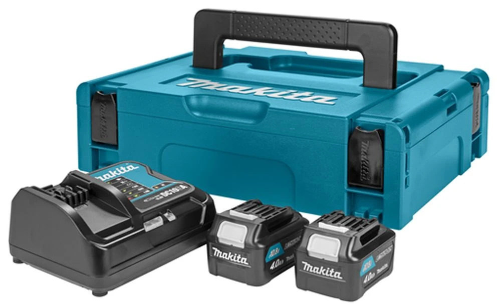 Makita 197636-5 10,8V Li-ion Accu Starterset (2x 4,0Ah Accu) In Mbox 1 Makita 197636-5 10,8V Li-ion Accu Starterset (2x 4,0Ah Accu) In Mbox