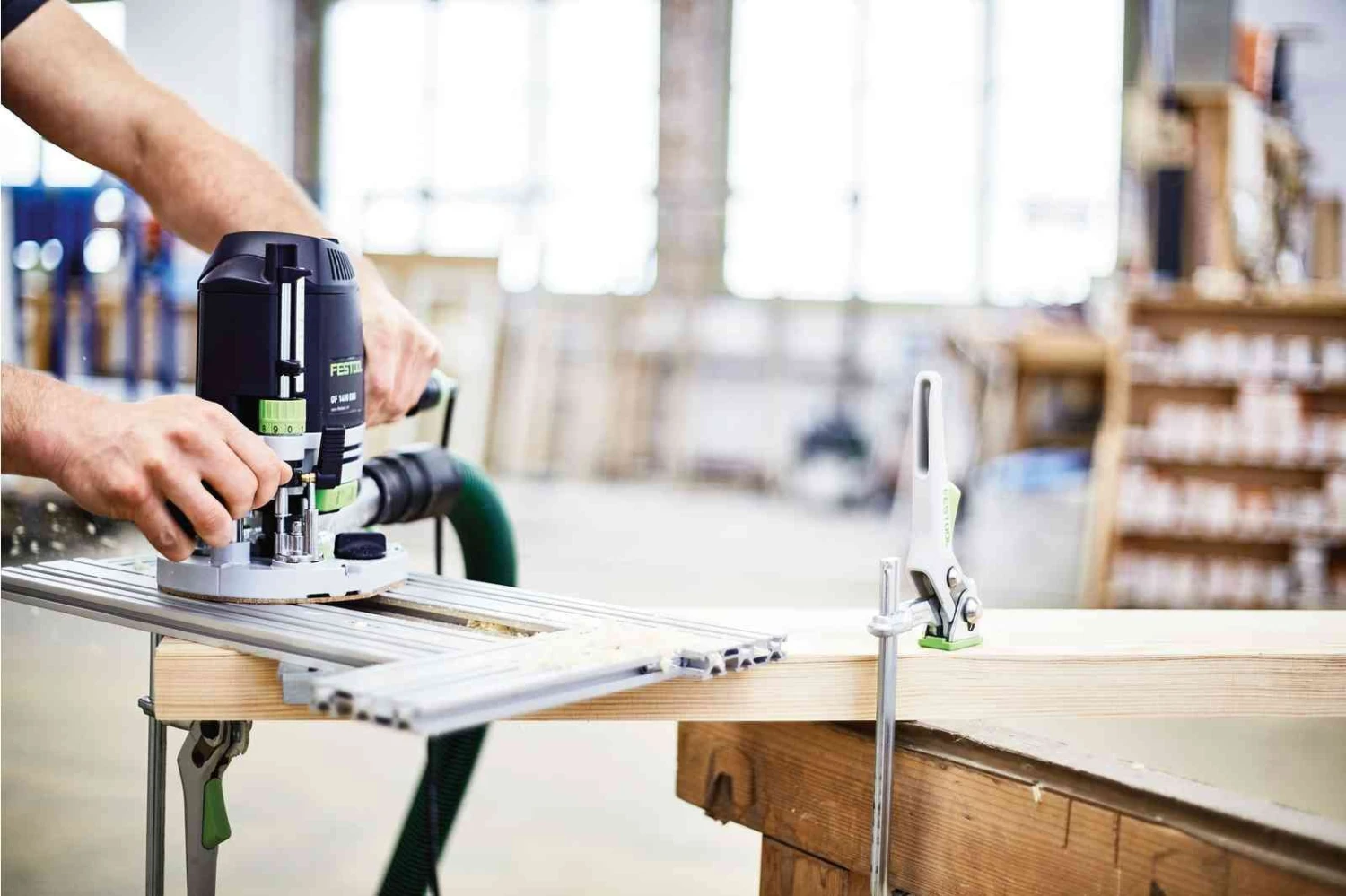 Festool OF 1400 EBQ-Plus Bovenfrees + Box-OF-S In Systainer 1400W - 70 Mm - 576540 7 Festool OF 1400 EBQ-Plus Bovenfrees + Box-OF-S In Systainer 1400W - 70 Mm - 576540 - Afbeelding 7