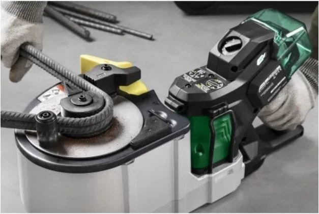 HiKOKI VB3616DAWGZ 36V Li-ion Accu Betonijzer Buig- En Knipmachine (2x 2,5/5.0Ah Accu) Set In PVC Koffer 3 HiKOKI VB3616DAWGZ 36V Li-ion Accu Betonijzer Buig- En Knipmachine (2x 2,5/5.0Ah Accu) Set In PVC Koffer - Afbeelding 3