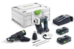 Festool DURADRIVE DWC 18-2500 HPC4,0 I-Plus 18V Li-Ion Accu Bandschroefmachine Set (2x4,0Ah) In Systainer - 18Nm - 55mm - Koolborstelloos - 576498 -Hulpmiddelen Voor Thuis 99dbe45281e4664b796fe71da8c399d8