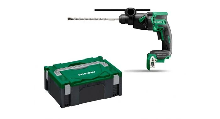 HiKOKI DH18DPBW2Z Accu Boorhamer SDS+ 18V - 1.3 J - Exclusief Lader En Accu's - HSC II Koffer 1 HiKOKI DH18DPBW2Z Accu Boorhamer SDS+ 18V - 1.3 J - Exclusief Lader En Accu's - HSC II Koffer