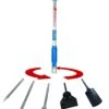 Scheppach AERO 2 SPADE 5-in-1 Pneumatische Spade - 6,3bar - 5909601900