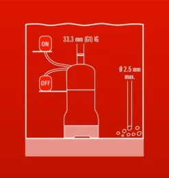 Einhell GC-DW 900 N Diepte-/ Dompelpomp - 900W - 6000L/uur - 4170964 -Hulpmiddelen Voor Thuis b634a90721dc083e35cf80e35cb1ab33