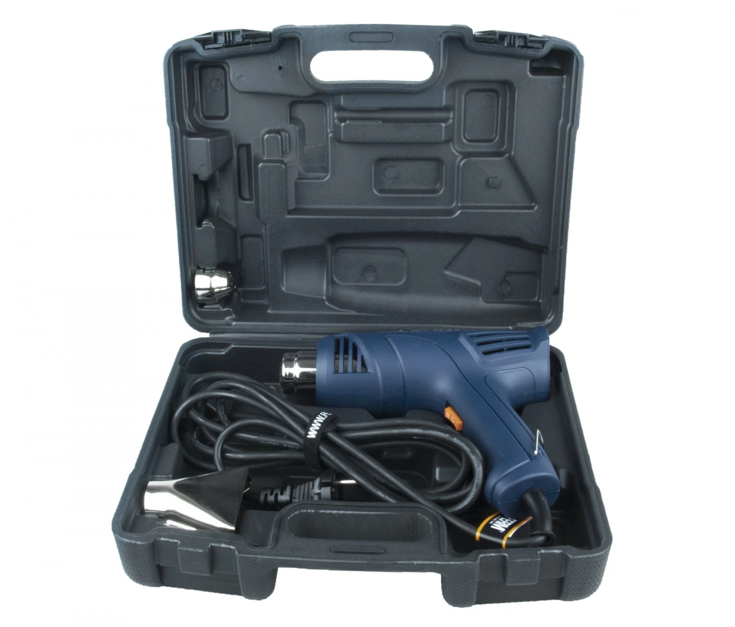 FERM HAM1015 Heteluchtpistool Incl. Accessoires In Koffer - 2000W 1 FERM HAM1015 Heteluchtpistool Incl. Accessoires In Koffer - 2000W