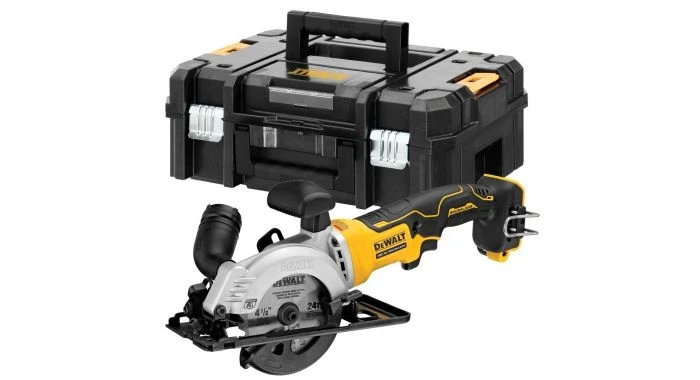 DeWALT DCS571NT-XJ 18V Li-ion Accu Cirkelzaag Body In TSTAK Koffer - 115 Mm 1 DeWALT DCS571NT-XJ 18V Li-ion Accu Cirkelzaag Body In TSTAK Koffer - 115 Mm