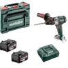 Metabo SB 18 LTX Impuls 18V Li-Ion Accu Klopboor-/schroefmachine Set (2x Li-Power 4.0Ah Accu) In MetaBOX - 602192500